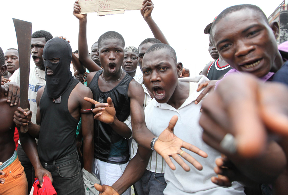 Демонстрация в Абиджане