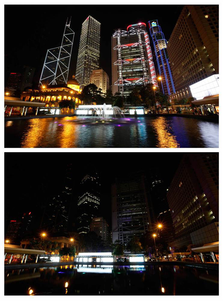 "Час Земли" в Гонконге