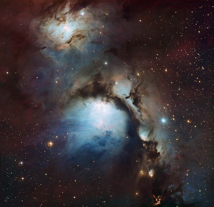 Космос: отражающая туманность Messier 78 