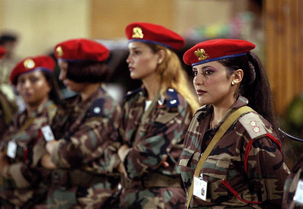 Ливийские женщины-телохранители 