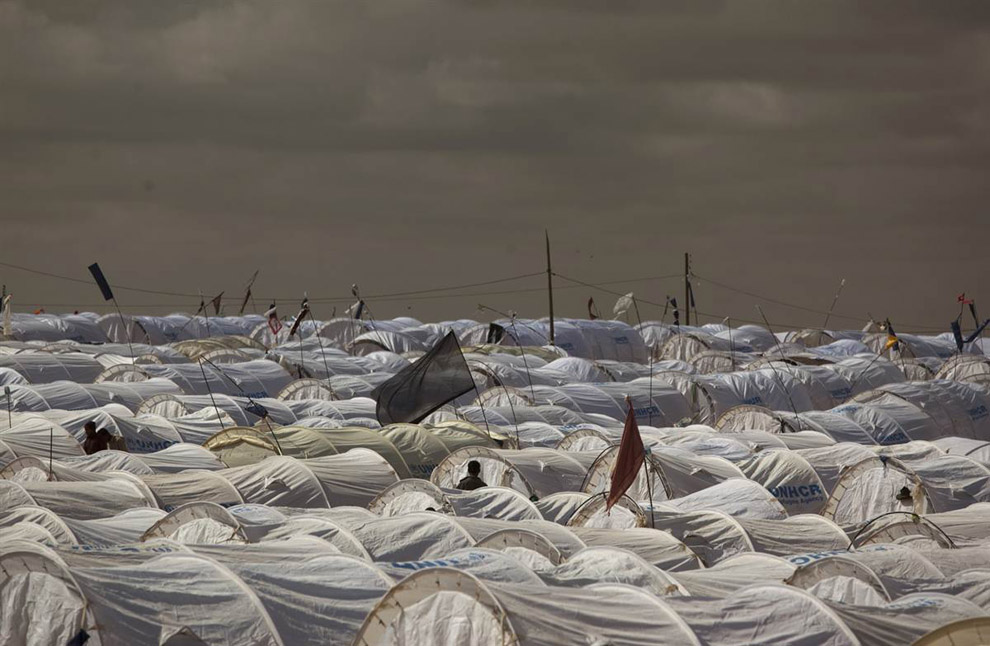 Палаточный лагерь для беженцев 