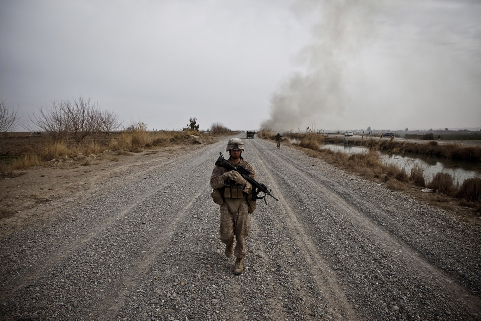 Обход территории в Афганистане