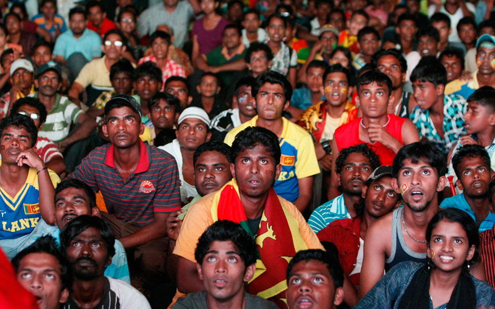 Болельщики из Шри-Ланки