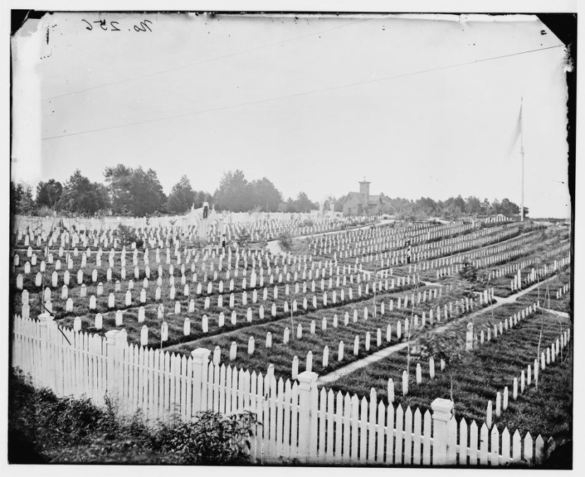 Александрия, Вирджиния. Кладбище погибших солдат. Дата создания