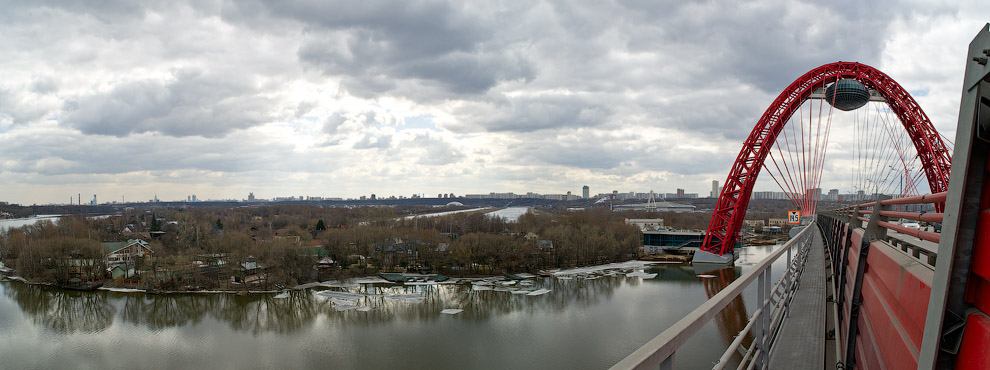 Живописный мост, панорама