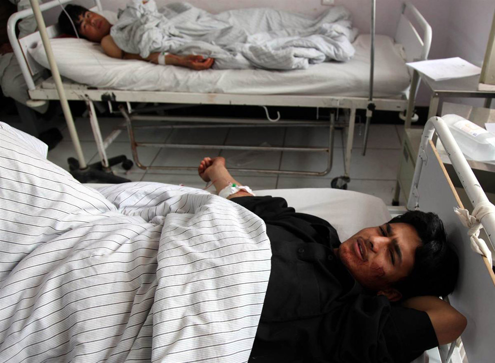 Жертвы теракта в больнице