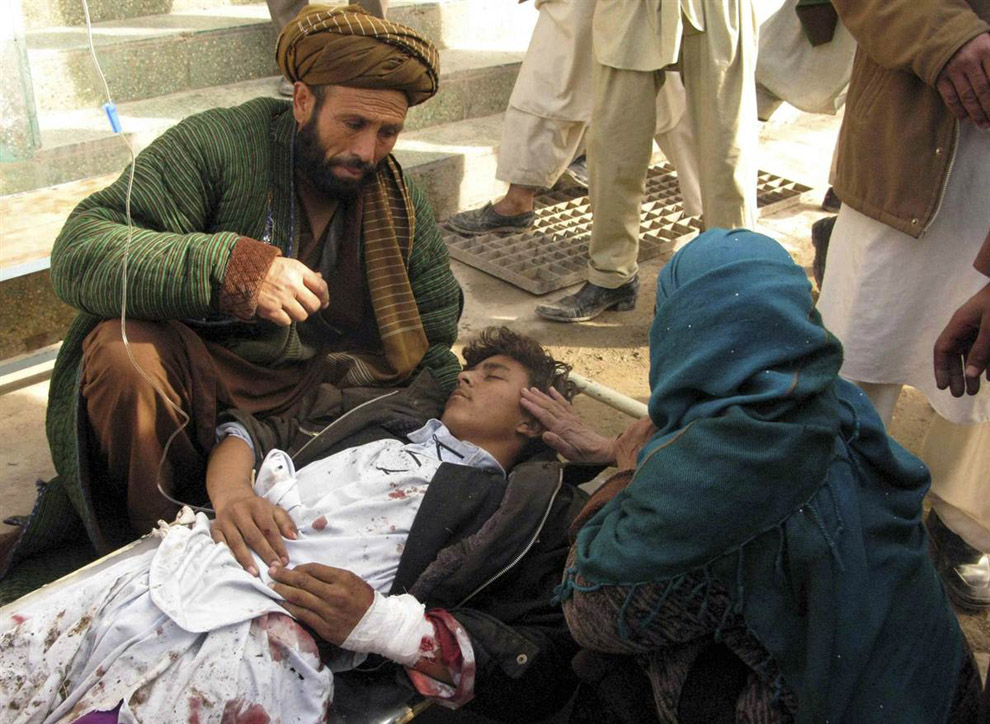 Жертва теракта в Афганистане