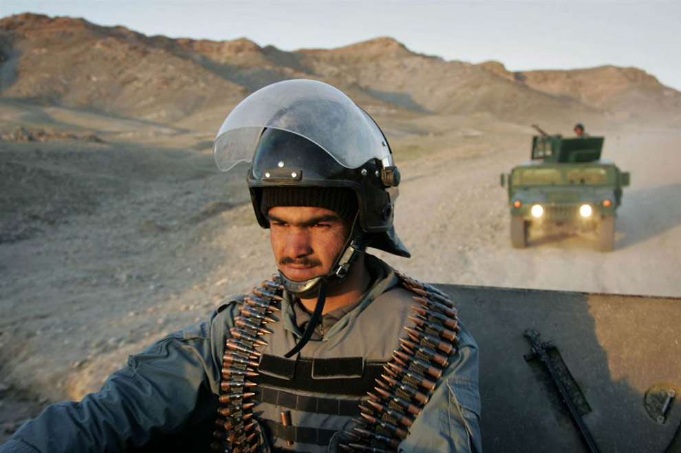 Афганские полицейские 