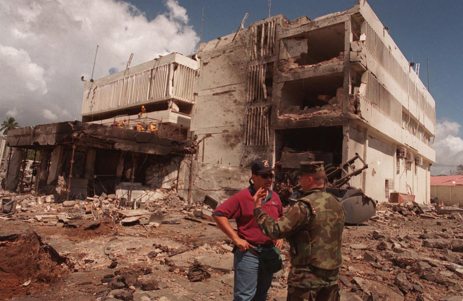 Взрыв американского посольства в Дар-эс-Саламе 