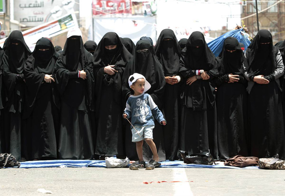 Жительницы Йемена