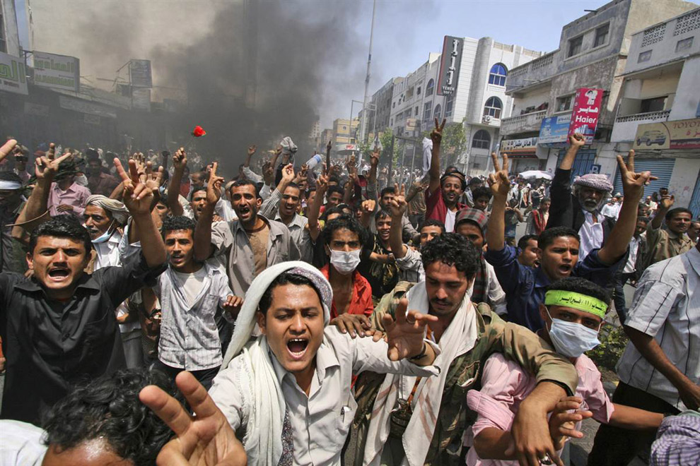 Демонстрации в Таизе