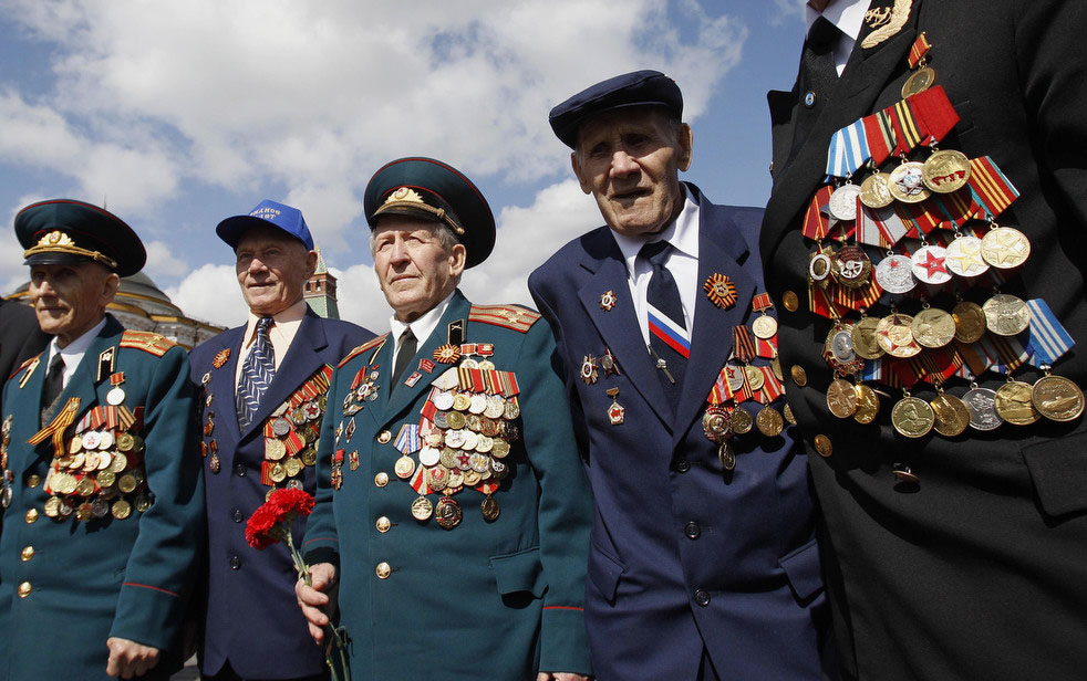 Русские ветераны Великой Отечественной войны