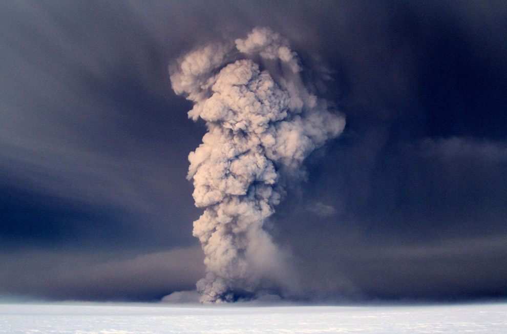 Исландский вулкан Гримсвотн