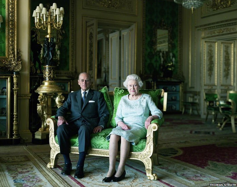 королева и герцог Эдинбургский