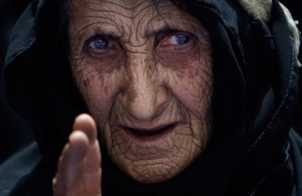 Пожилая жительница Йемена