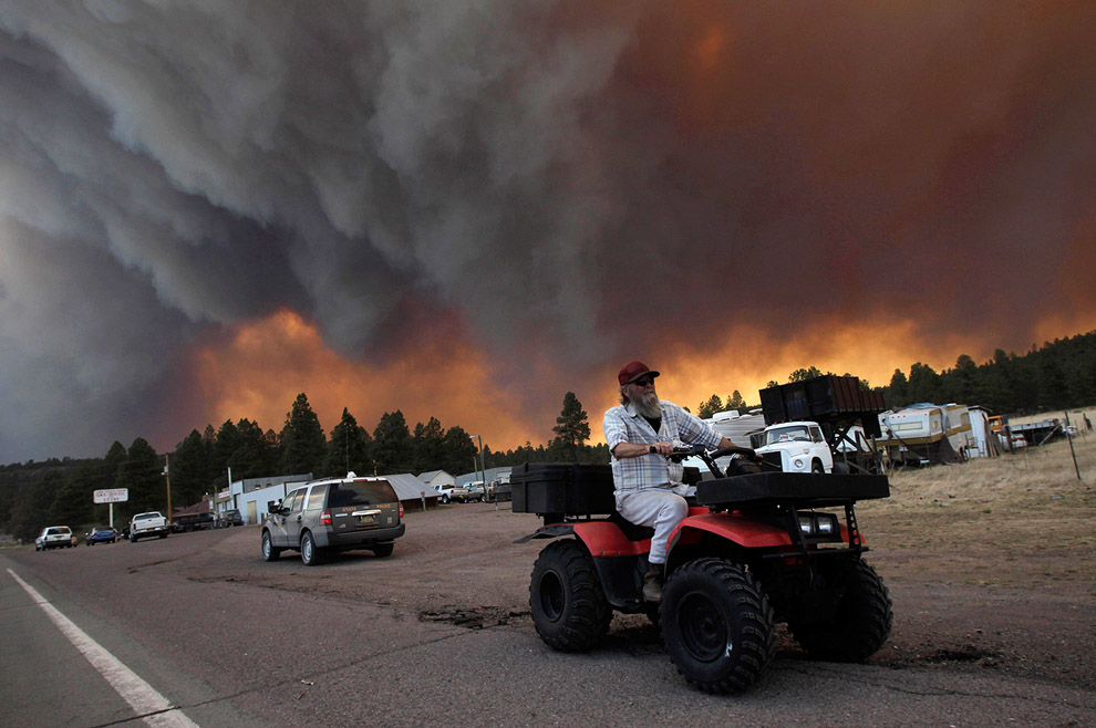 Лесной пожар в Аризоне