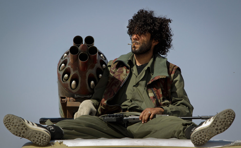 Ливийский повстанец 