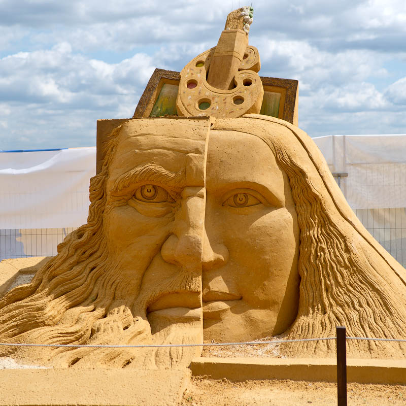 Песочные скульптуры 2011