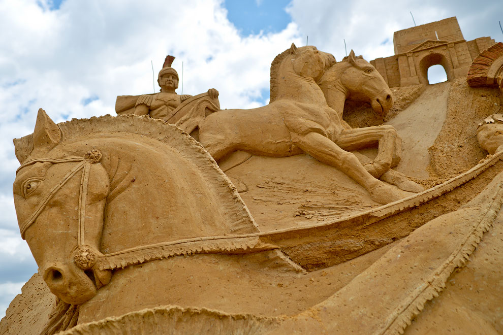 Песочные скульптуры 2011