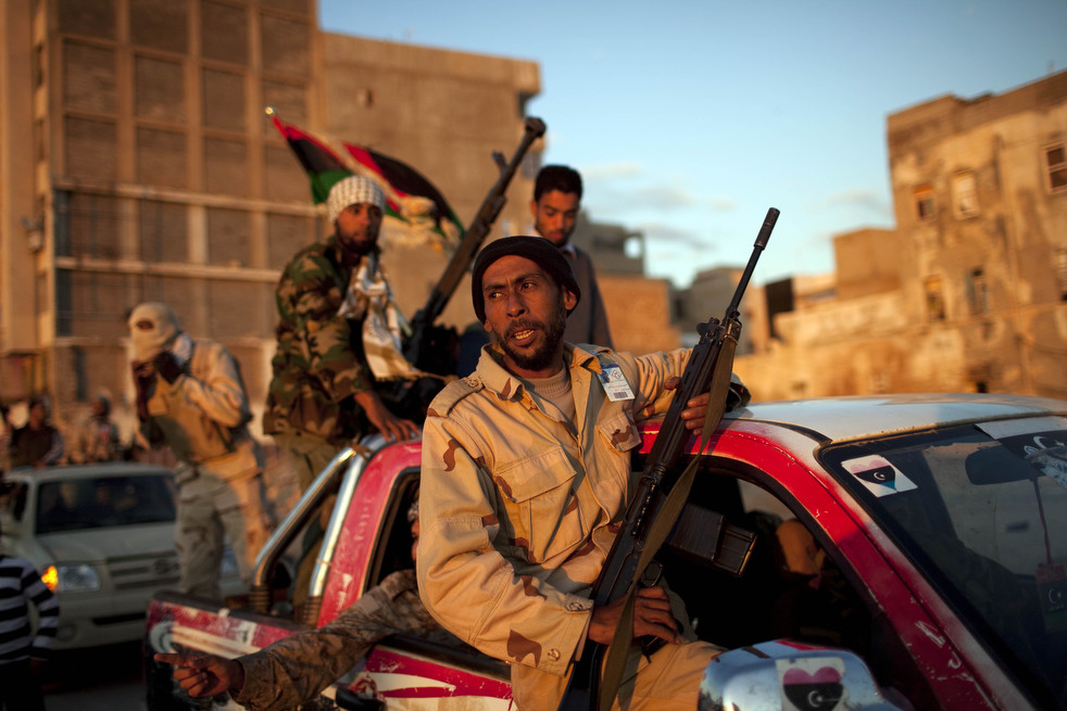Ливийские повстанцы 