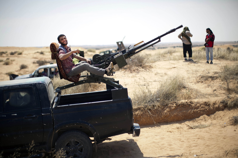 Ливийские повстанцы 