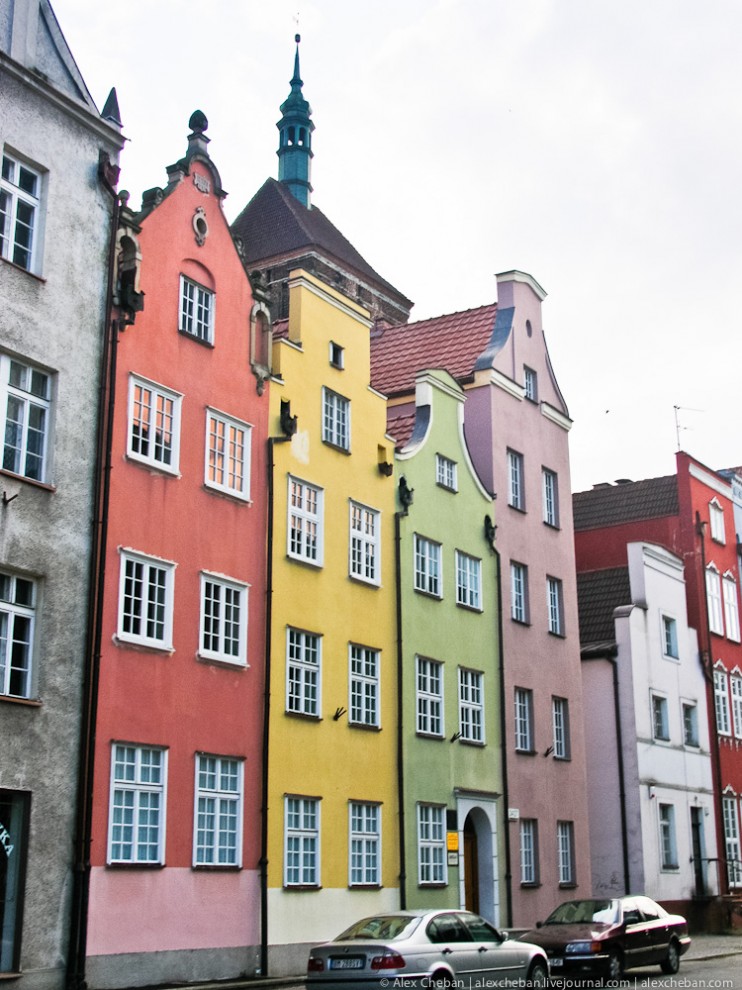 Цветные города мира