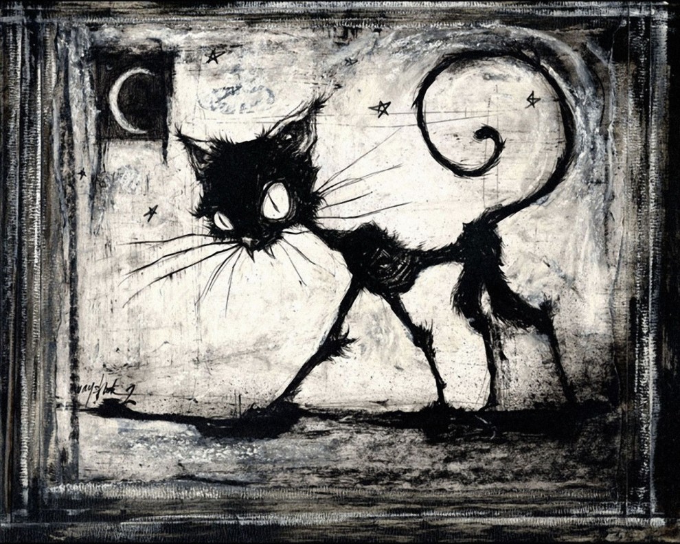 Black Cat (1280x1024)