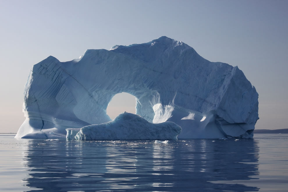 айсберги в Гренландии