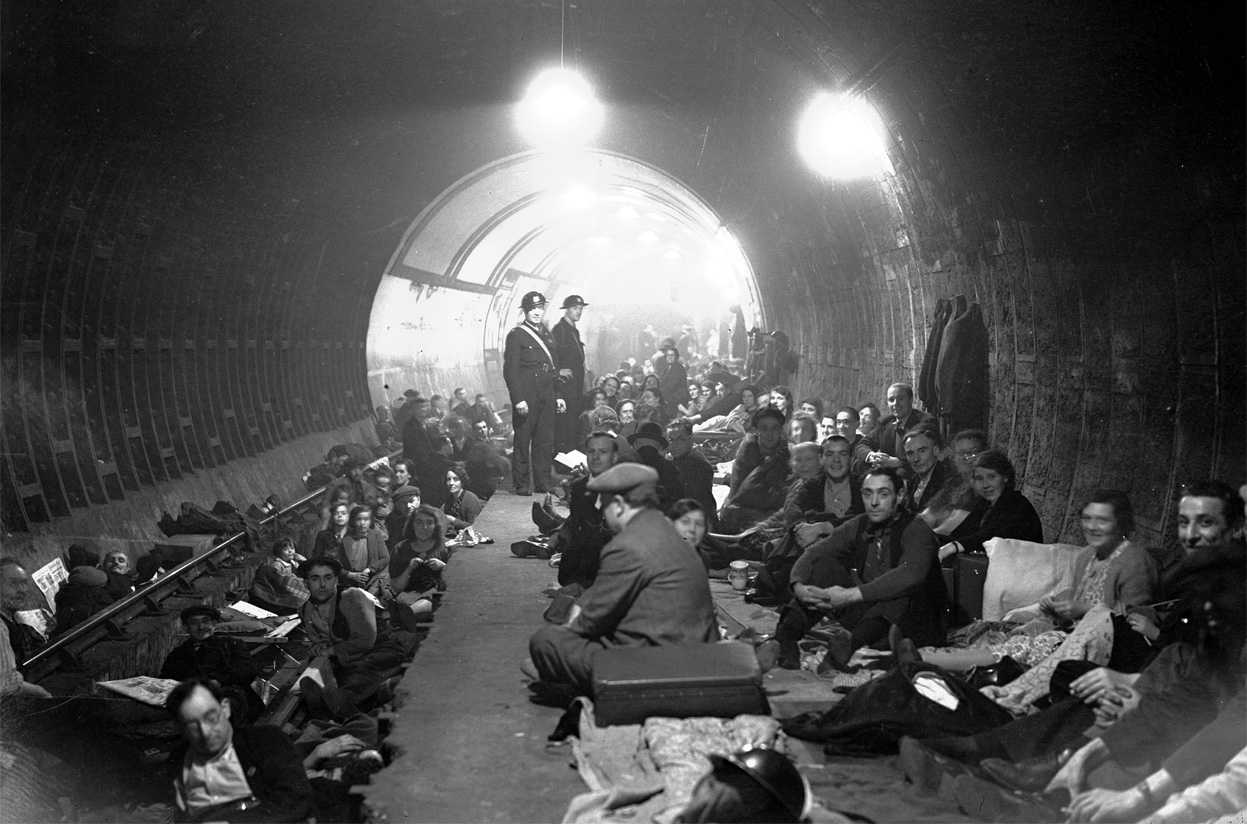 Убежище на станции метро
