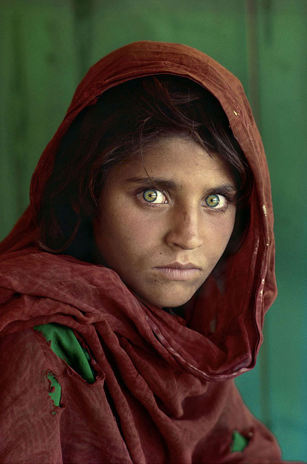 Афганская девушка Шарбат Гула