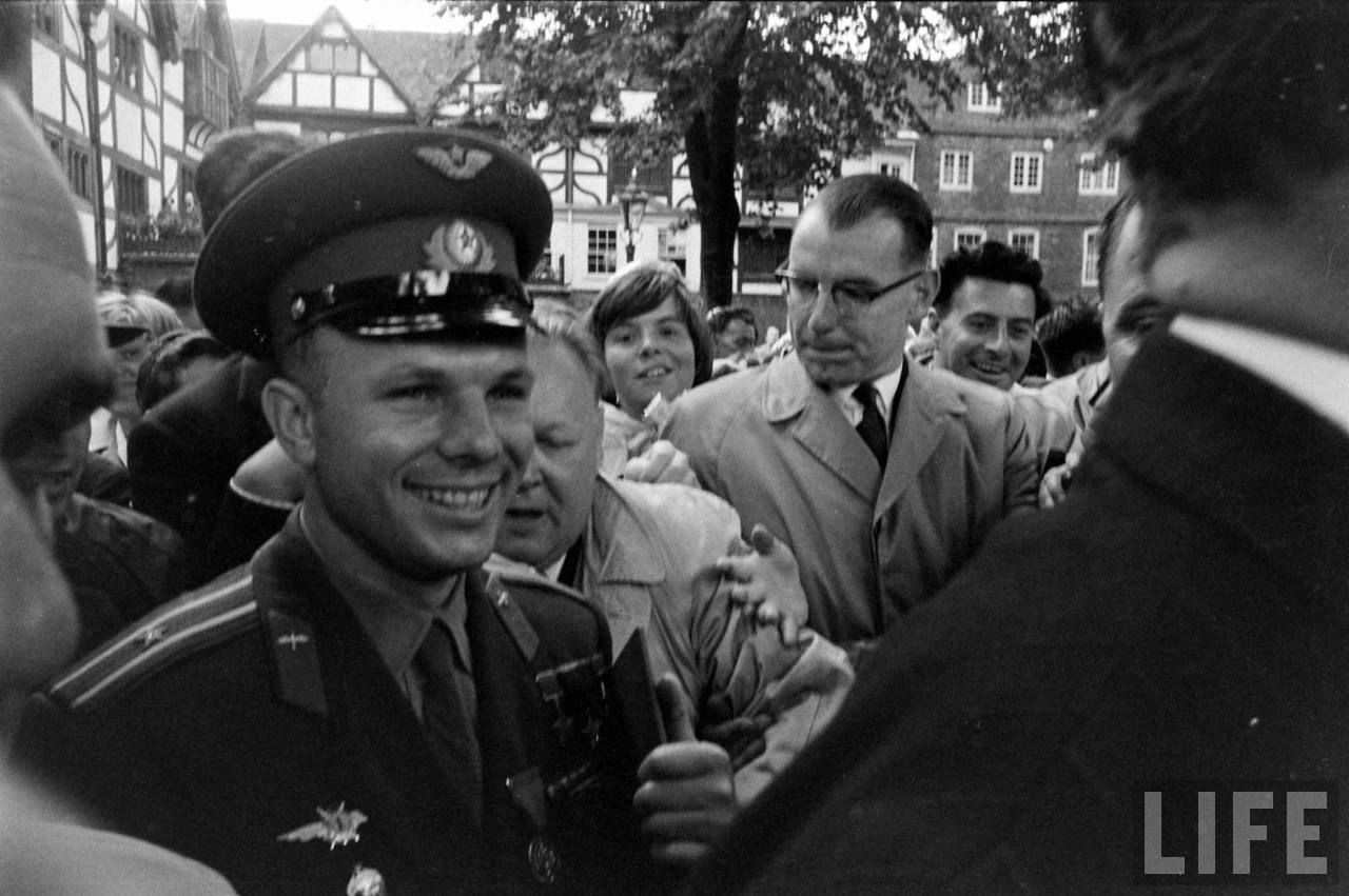 Гагарин в Лондоне, 1961