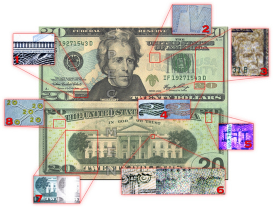 способы защиты банкнот