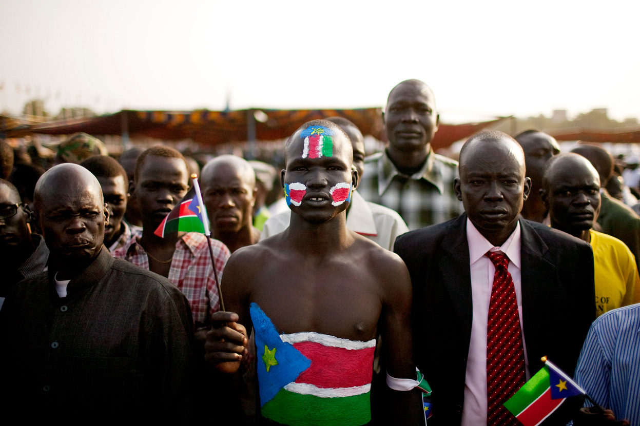 Жители Южного Судана