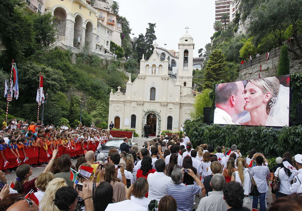 свадьба принца Монако