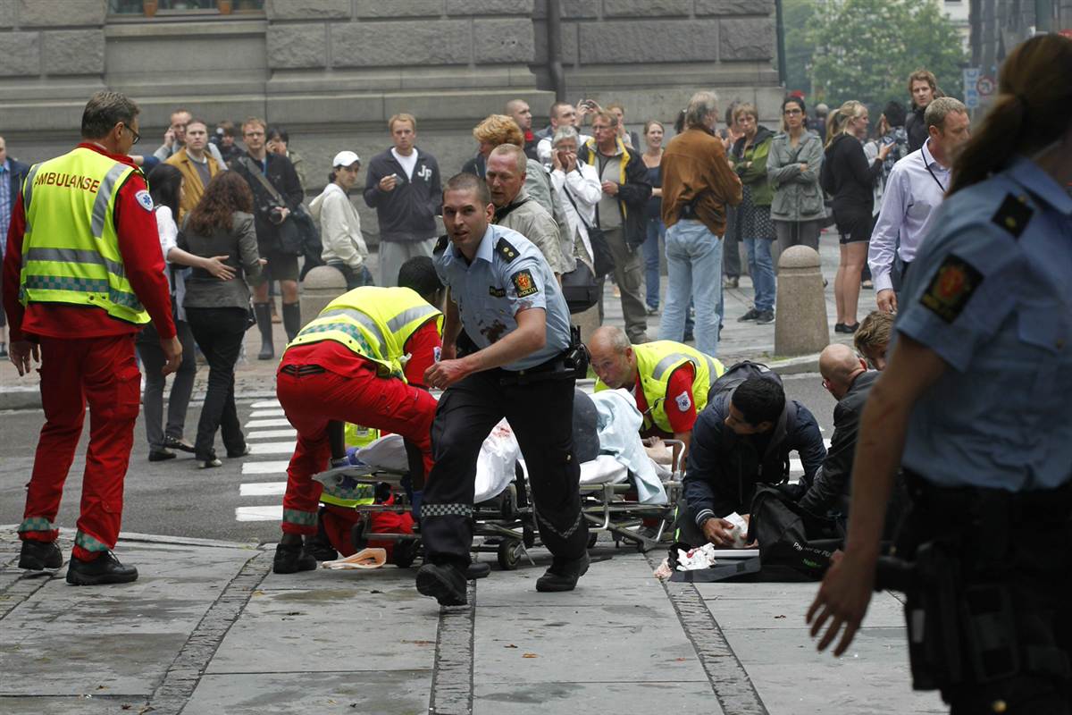 Теракт в Норвегии, 22 июля 2011 г.