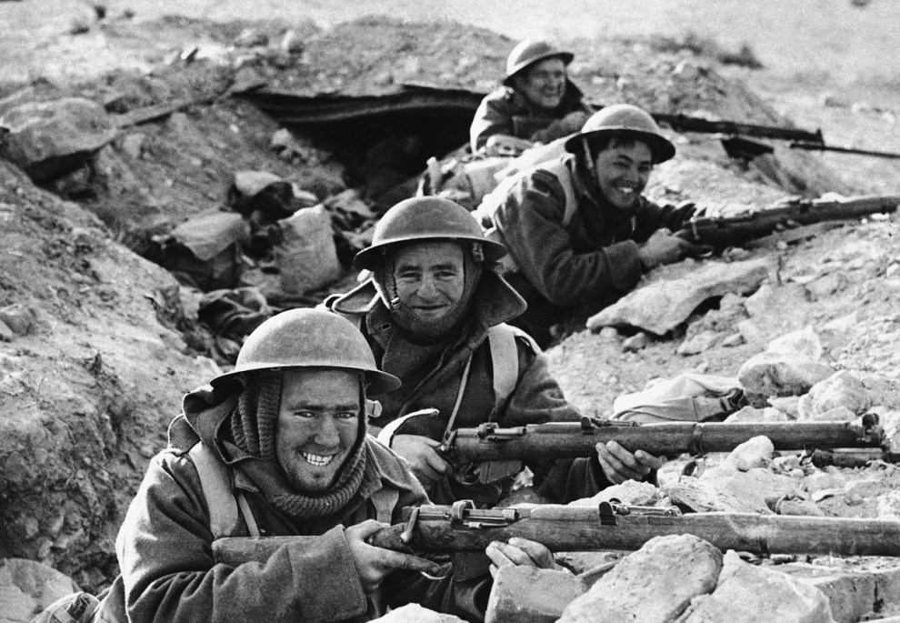 Британские пехотинцы во Второй мировой войне