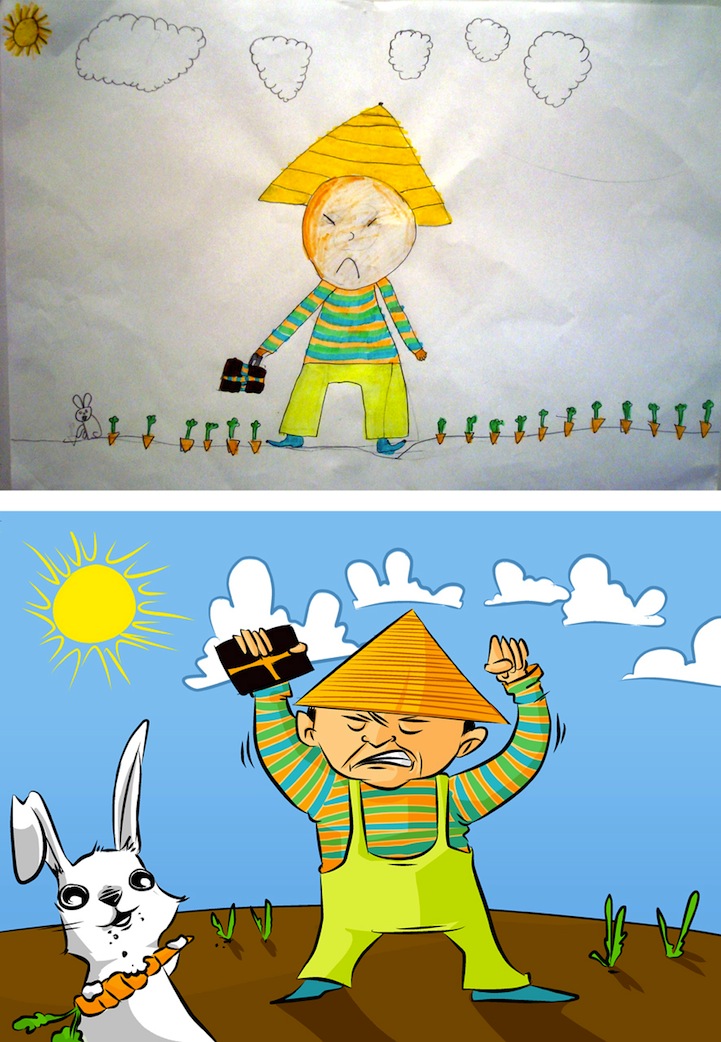 детские рисунки