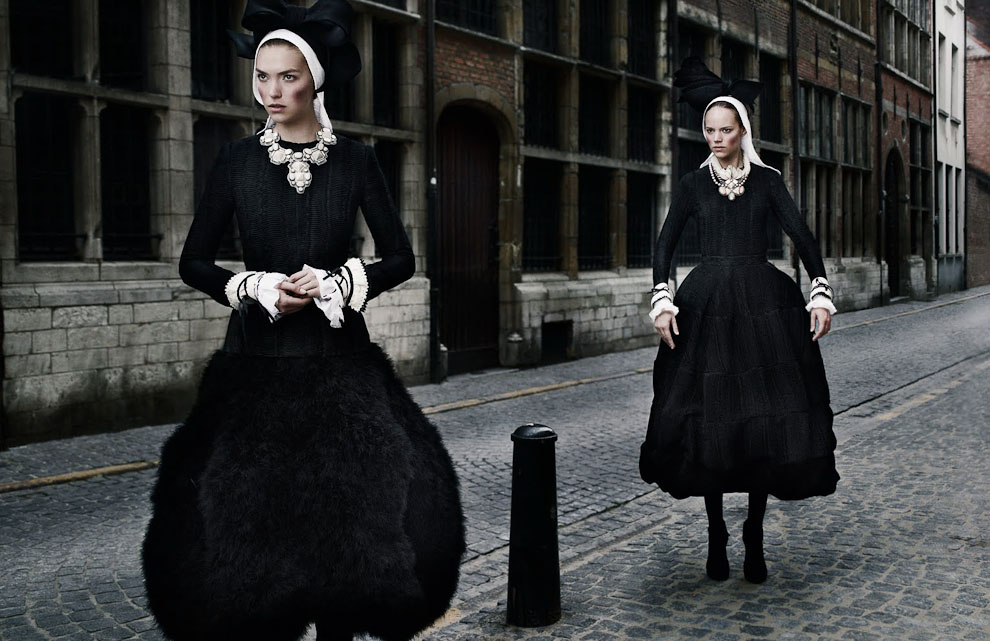 Эриксен и Мьюз в британском Vogue, сентябрь 2011