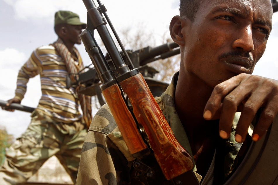 Солдаты Переходного федерального правительства Сомали 