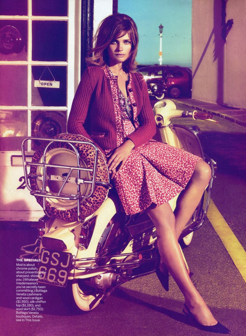 Наталья Водянова, Vogue US 2011.