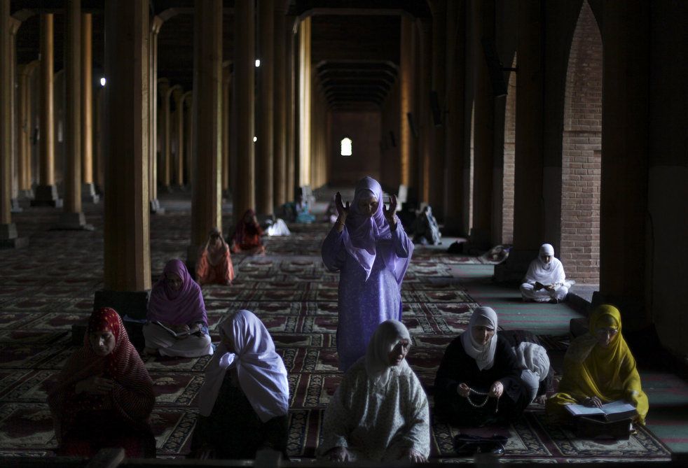 Мусульманки в мечети