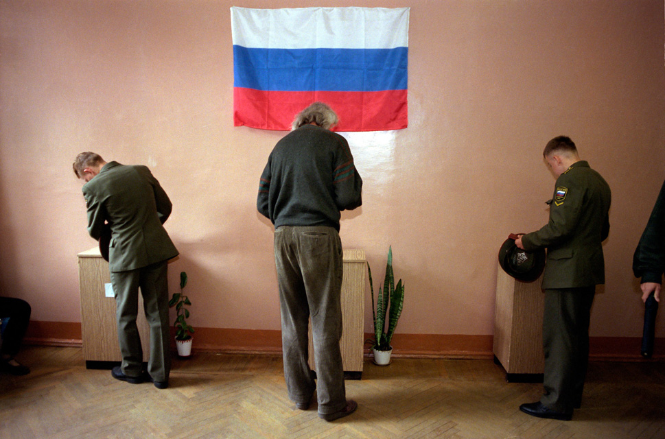 Первые президентские выборы в Москве