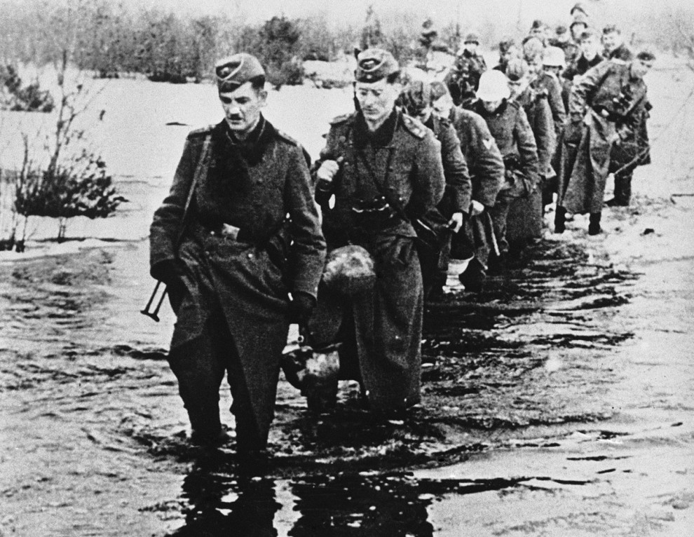 Наводнение на советском фронте