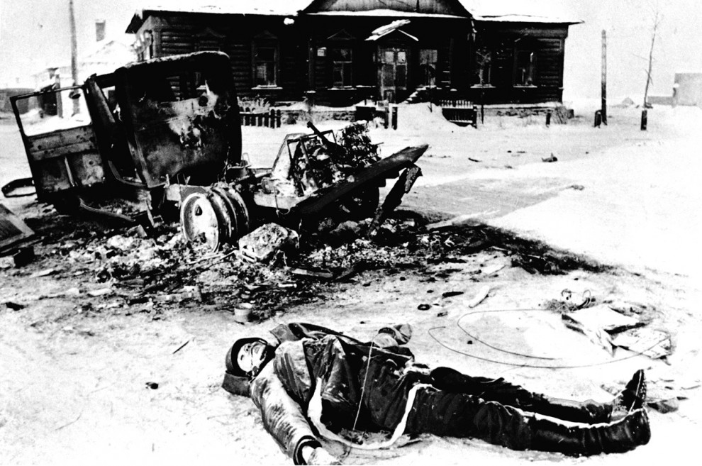 Погибшие советские солдаты