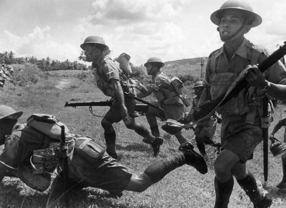Малайские солдаты во Второй мировой