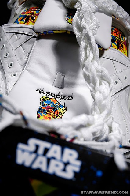 Шлем Star Wars из кроссовок Adidas