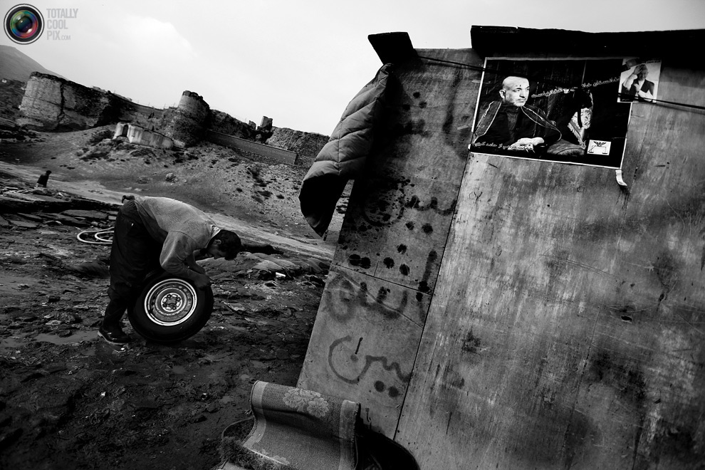 Автомойка в Афганистане