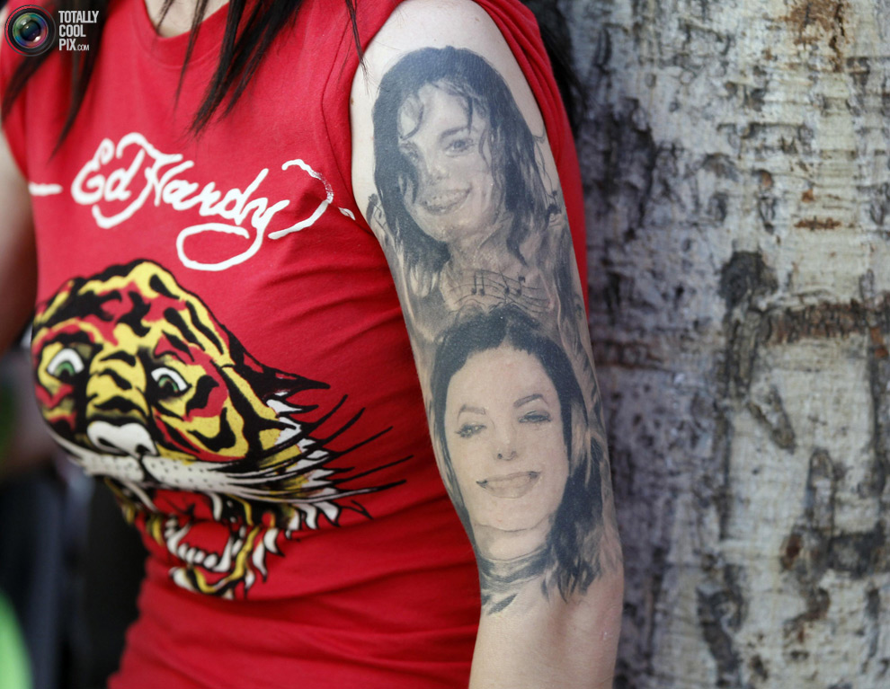 Татуировки с Майклом Джексоном