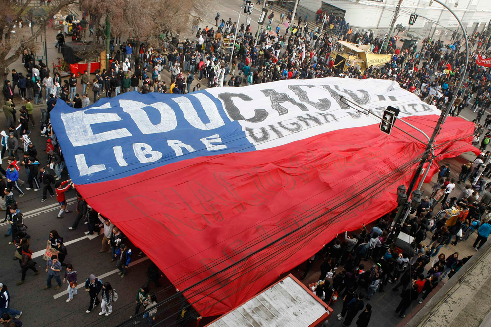 Демонстрация в Чили