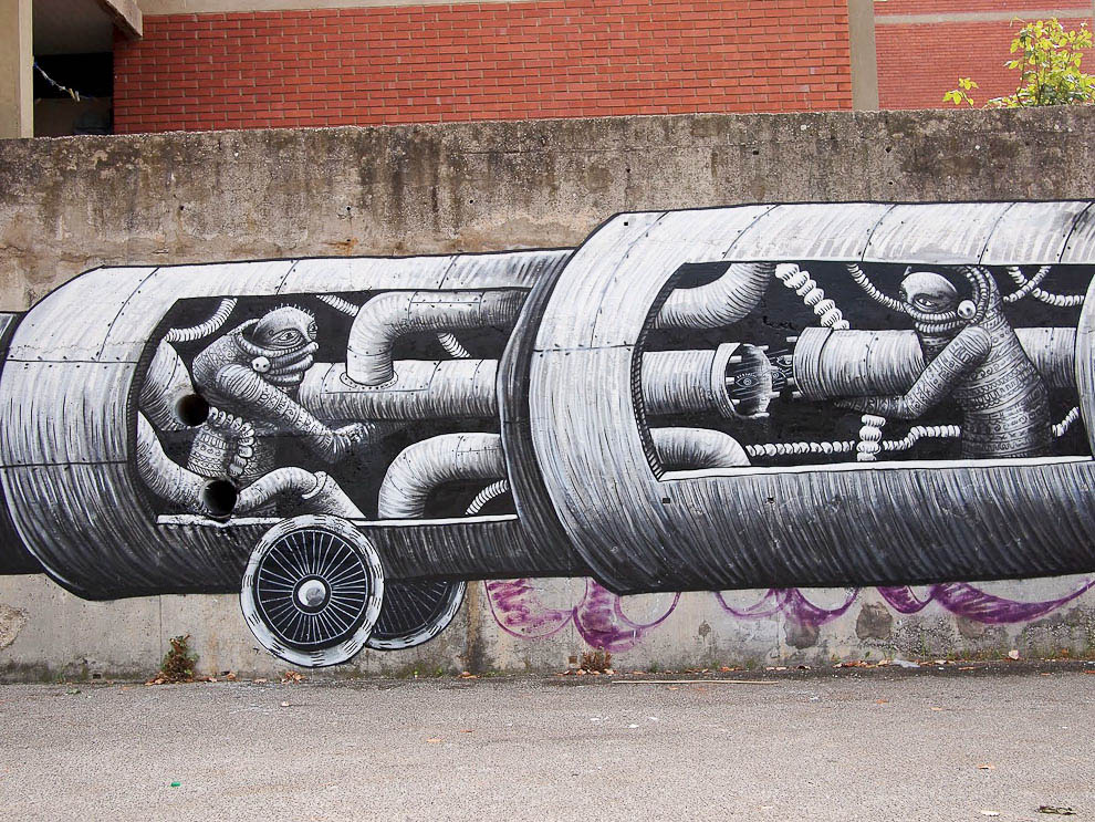 Уличное искусство, граффити